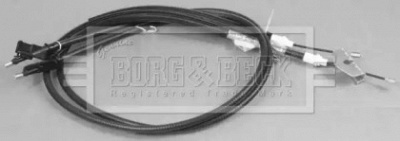 BORG & BECK bkb2868 -  Трос, стояночная тормозная система